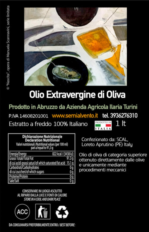 Olio Extravergine di Oliva - 1lt - immagine 2